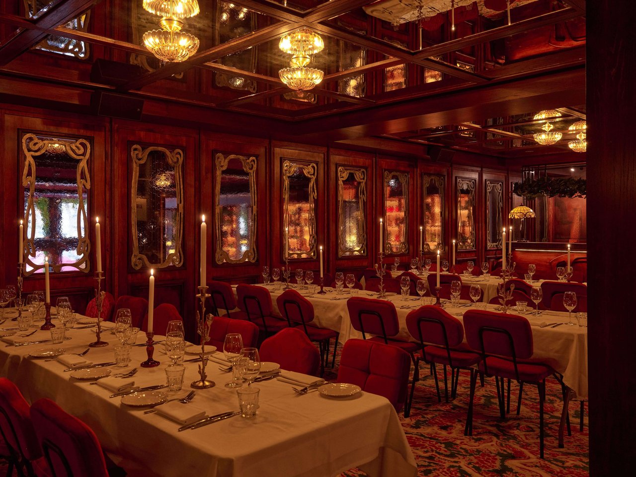 Private Dining long tables