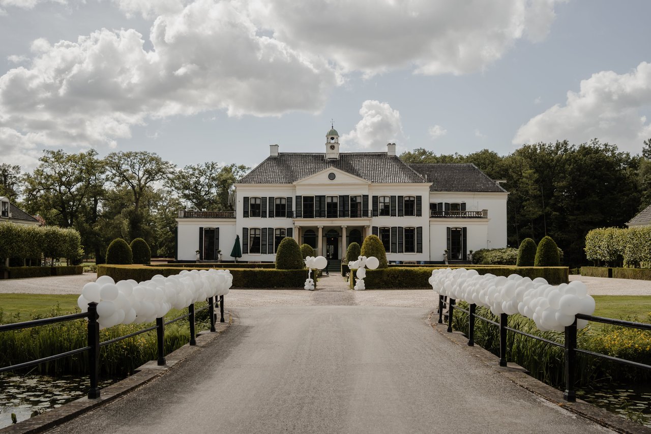 Vooraanzicht Kasteel Engelenburg