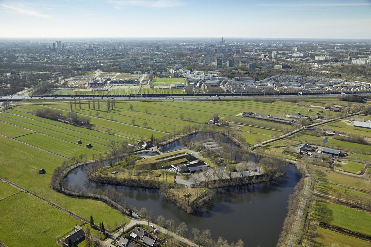 Fort Voordorp luchtfoto