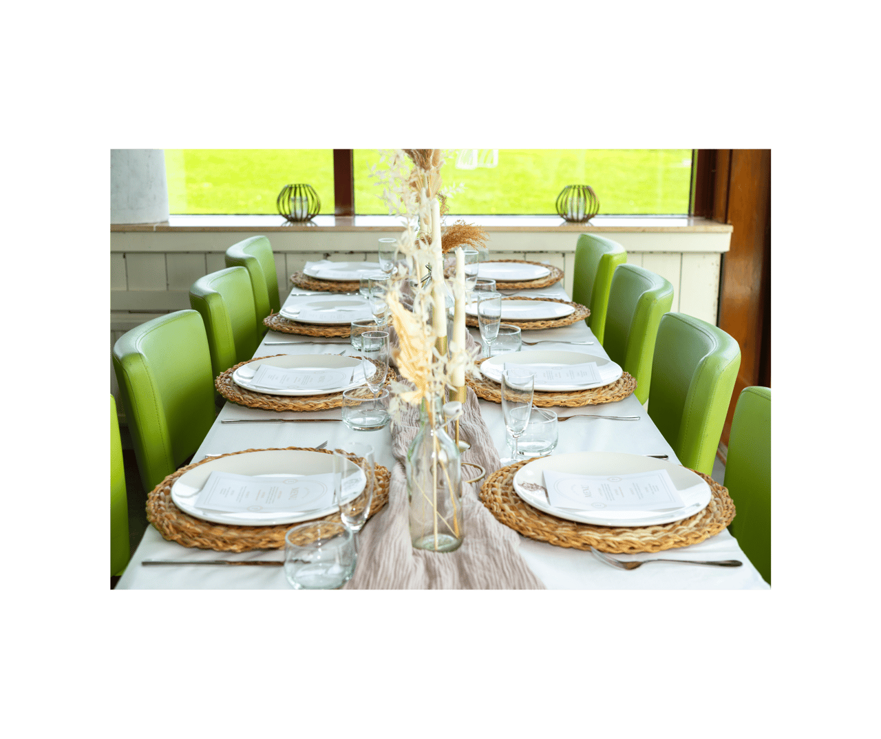 Opstelling diner