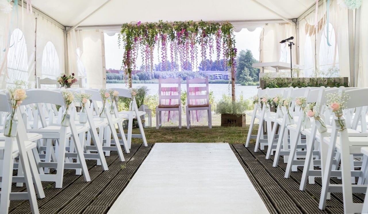Ceremonie buiten