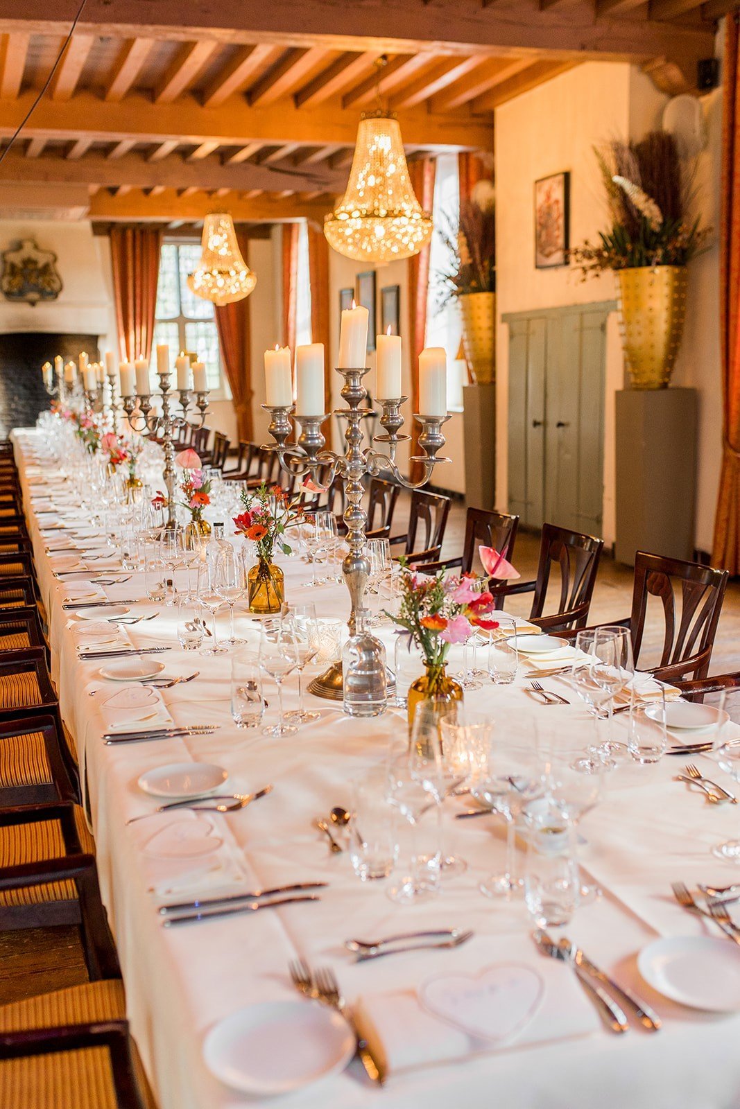 Diner opstelling Ridderzaal