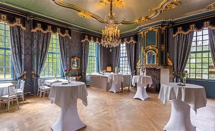 Receptie in de Blauwe zaal