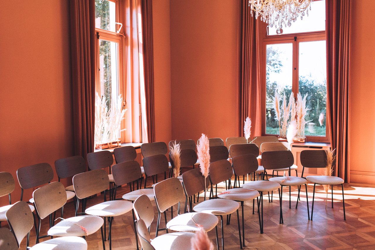 Salon Rose Ceremonie opstelling