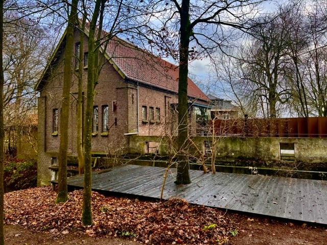 Aanzicht Watermolen vanaf Wijerd