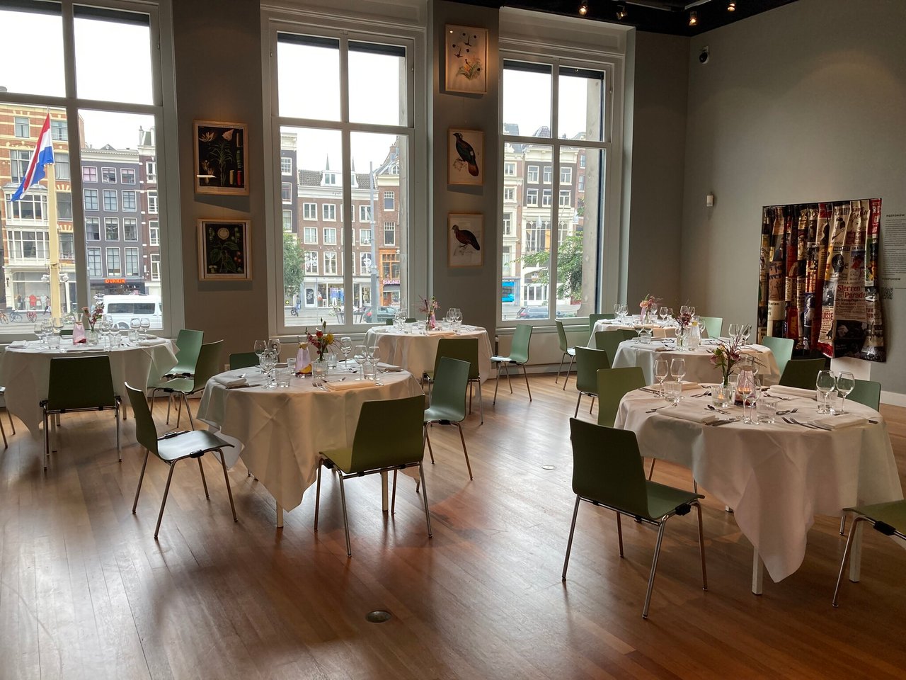 Espressobar AP ingedekt voor diner  (1)