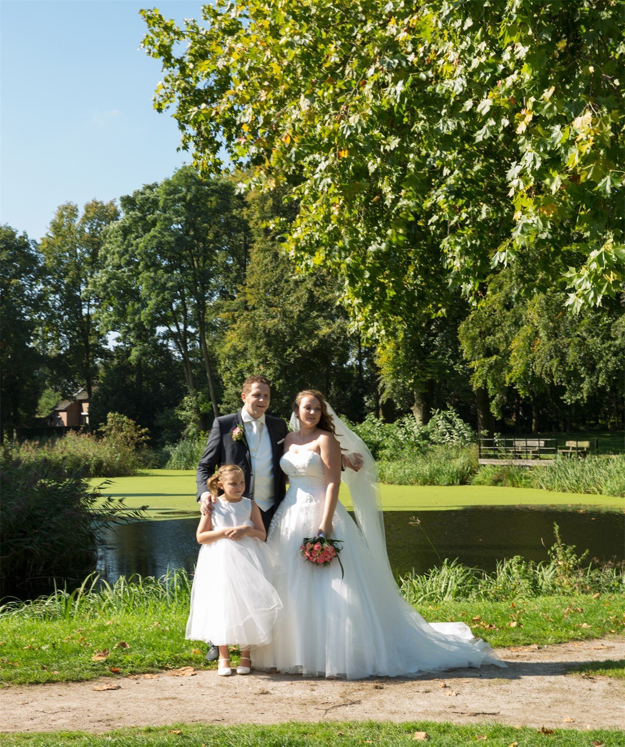Kasteel Hernen fotoshoot buiten