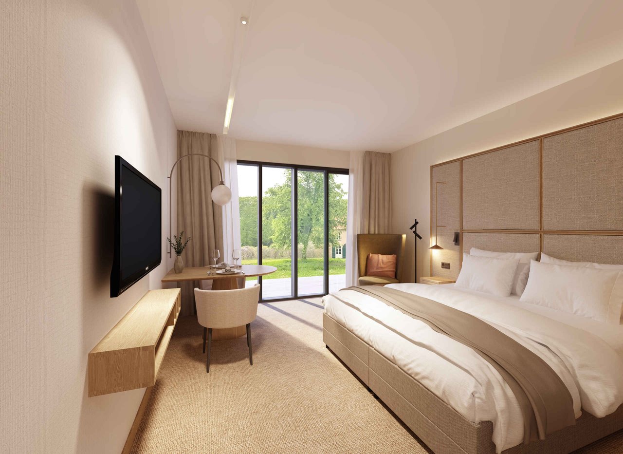 Deluxe Double Room met kasteelzicht