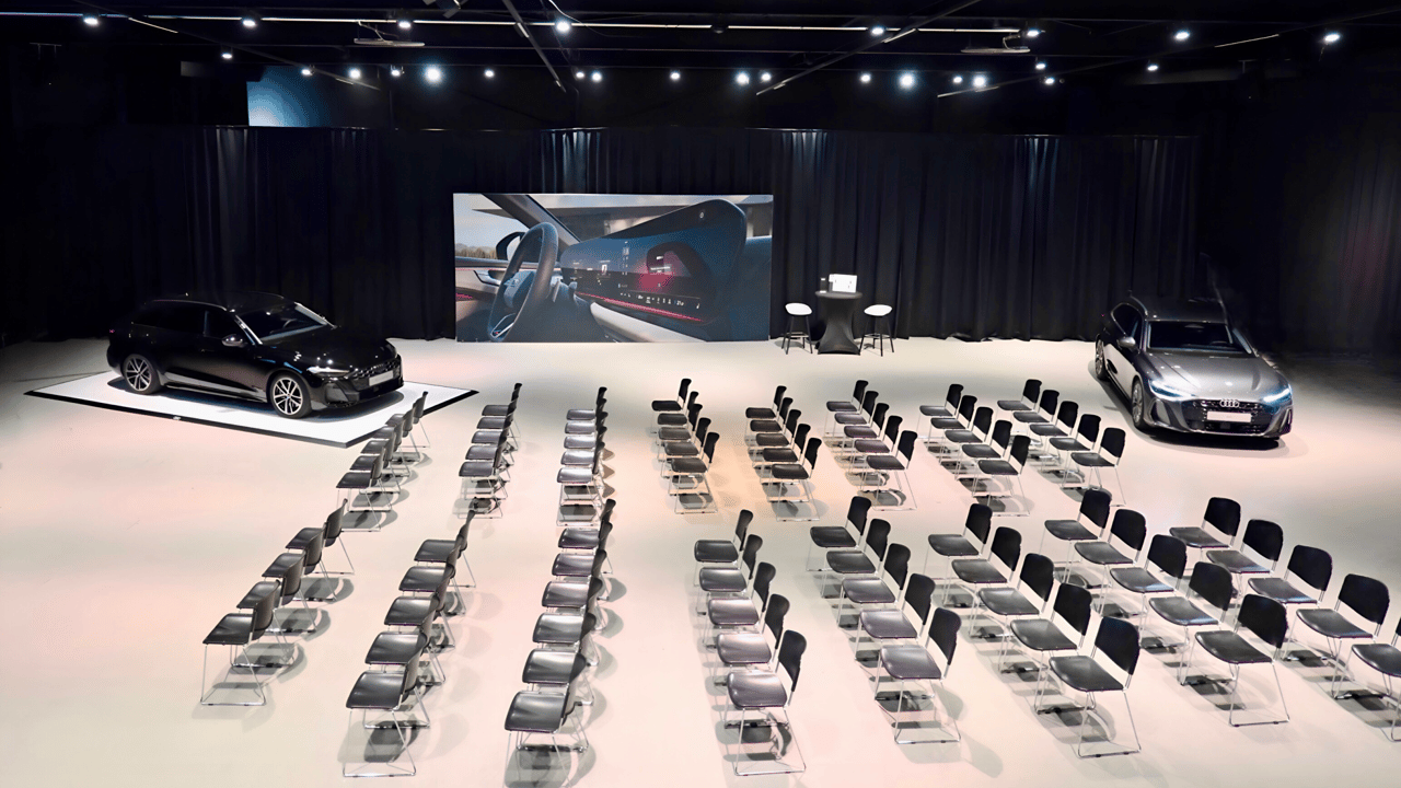 Audi congress opstelling