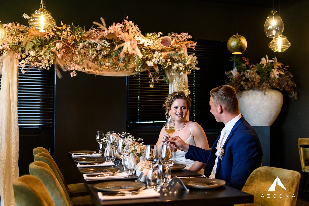 Diner bij Kloosterhotel Willibrordhaeghe  (2)