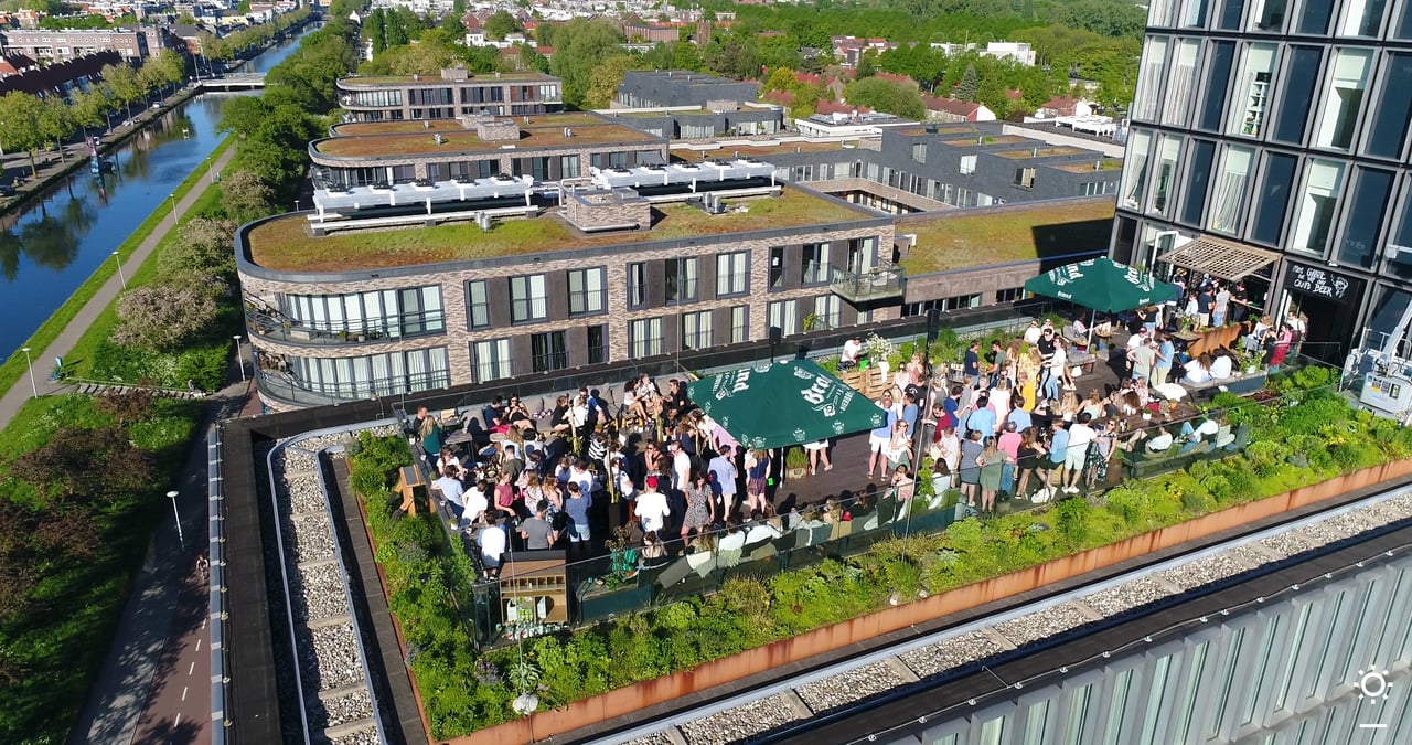 Dakterras GAPP Hotel Casa Amsterdam