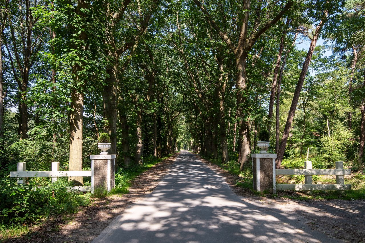 Toegangsweg naar de Beste vergaderlocatie van Nederland