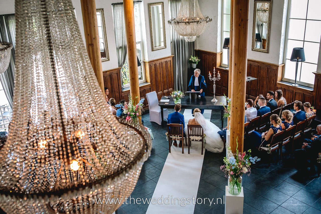Ceremonie in de Koetszaal
