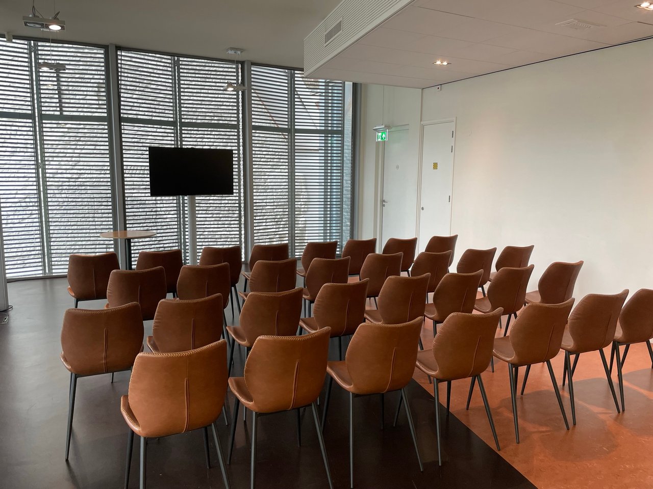 Waalse Kerkfoyer theater opstelling