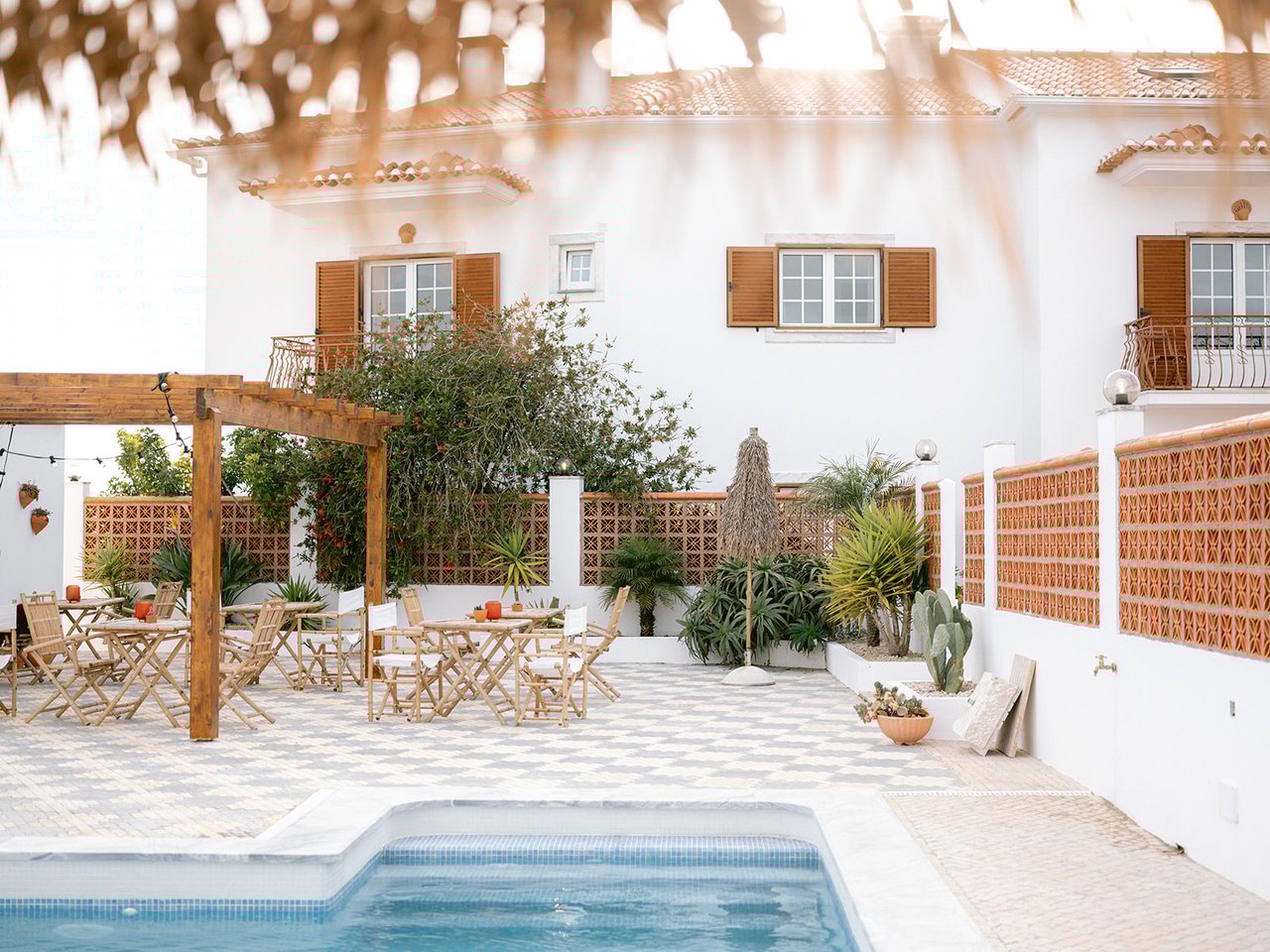 Casa Quintas - zwembad terras