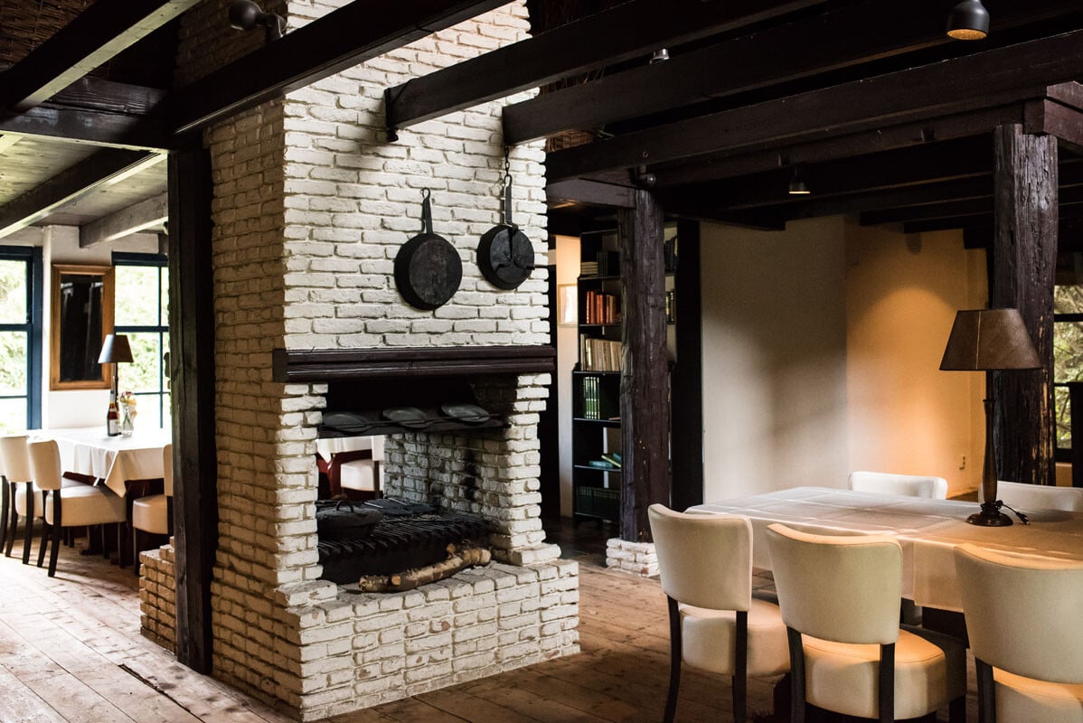 Herenkamer Open haard
