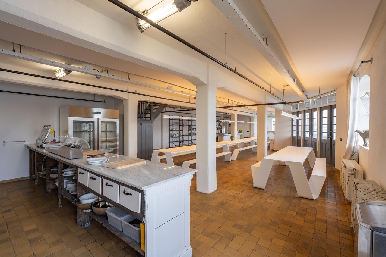 De Proefruimte met open keuken