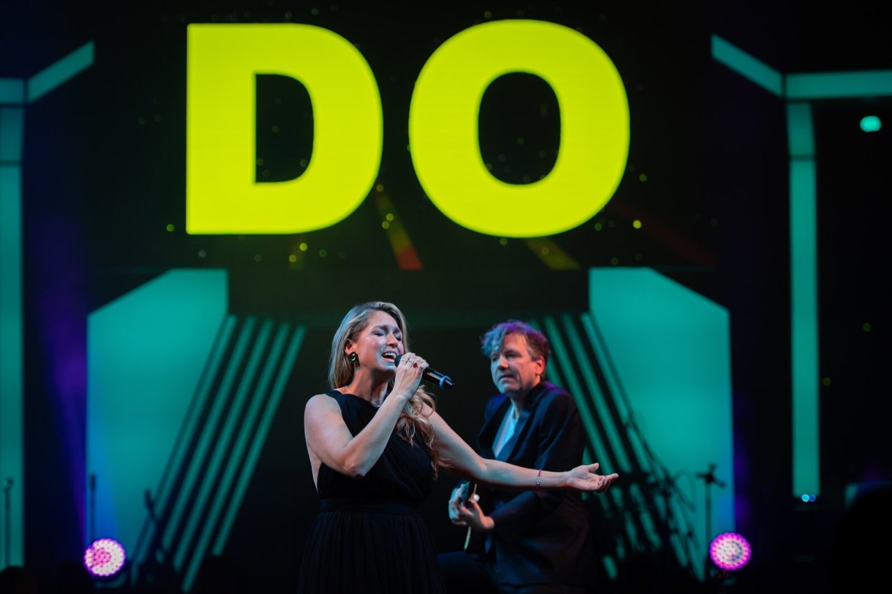Optreden op het podium