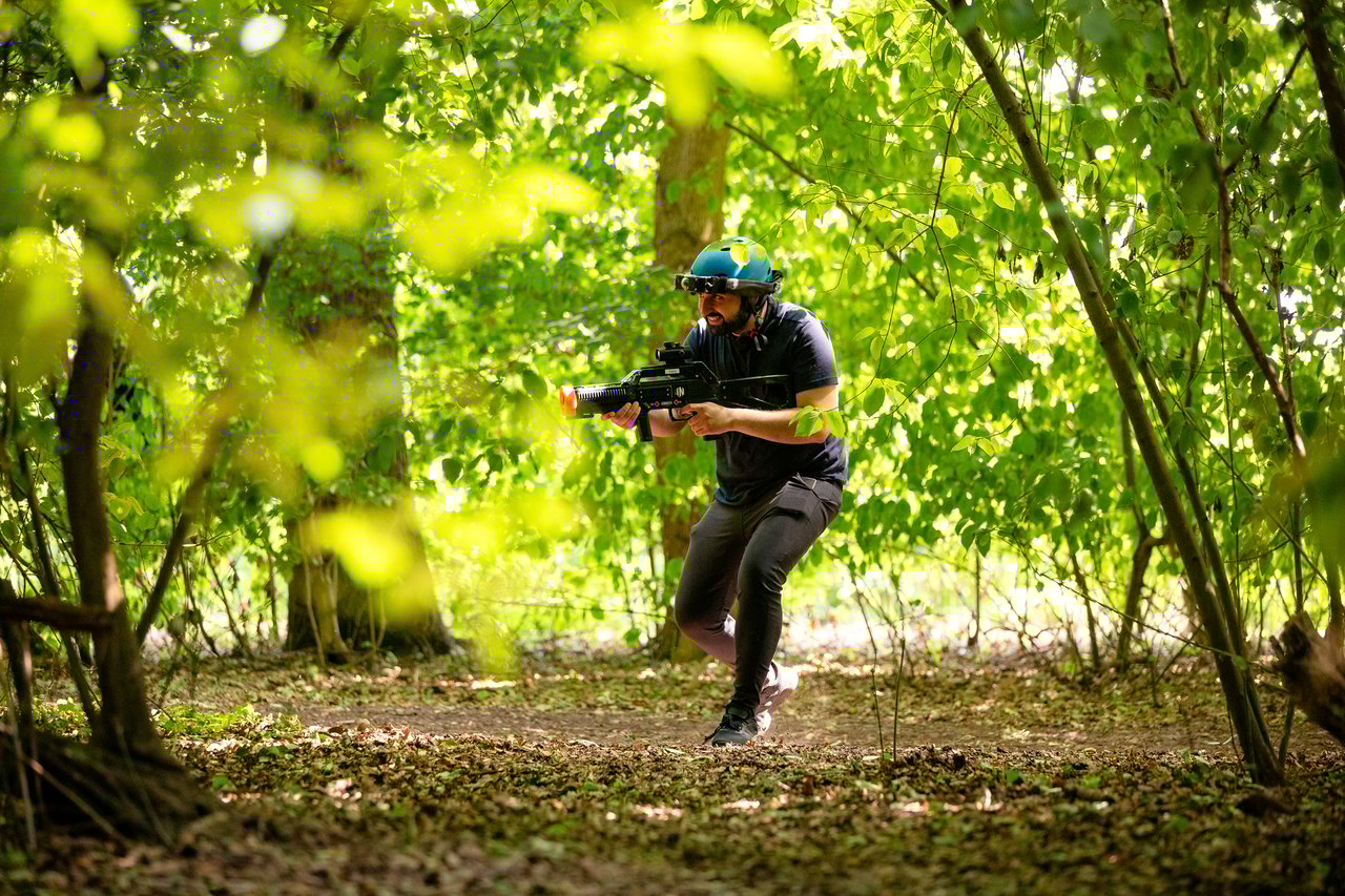 Bosgebied - outdoor lasergamen