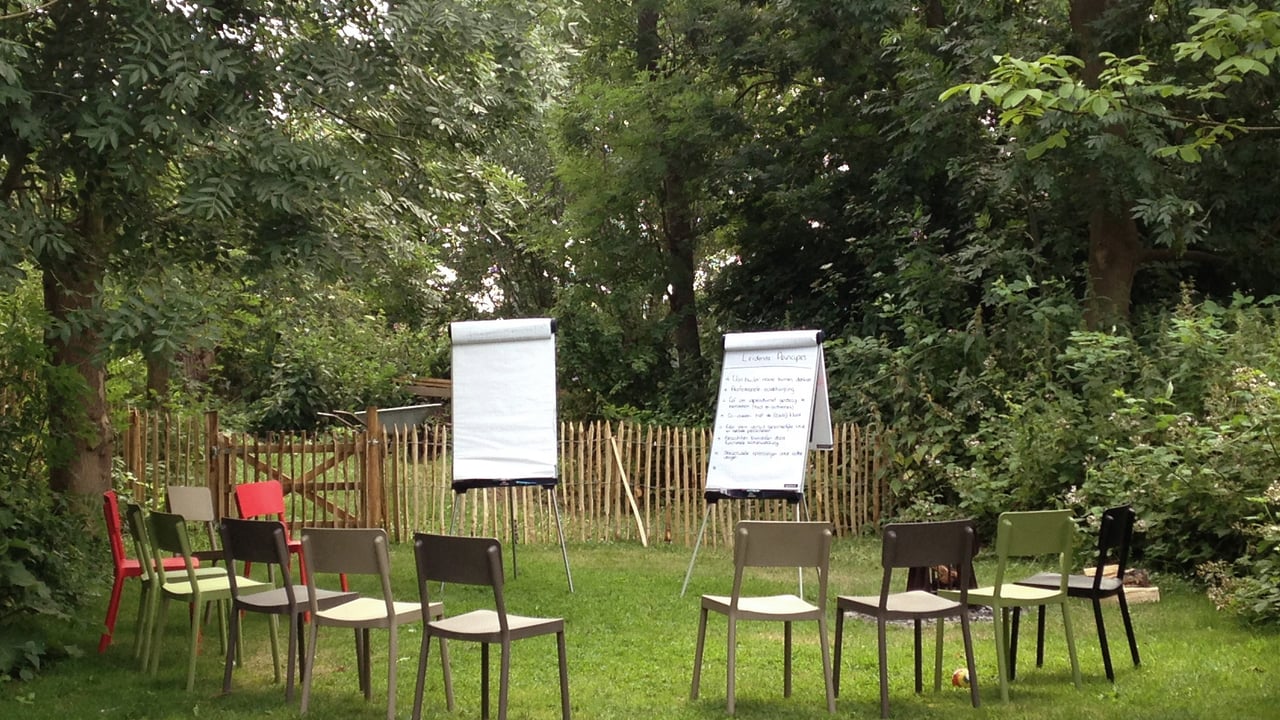 brainstorm in de tuin