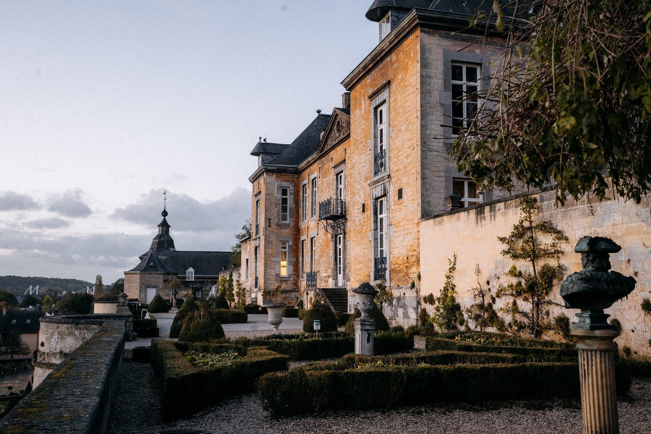 Chateau Neercanne - terras