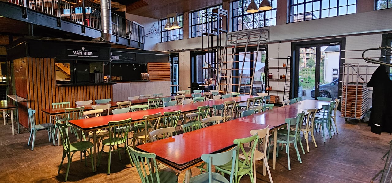 Dineren op een oude kazerne