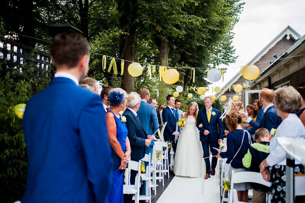 The Farmhouse - Terras Wedding