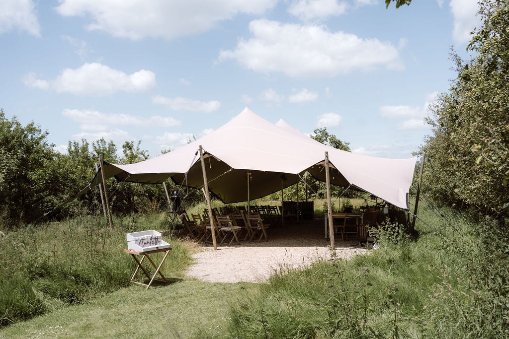 De stretch tent