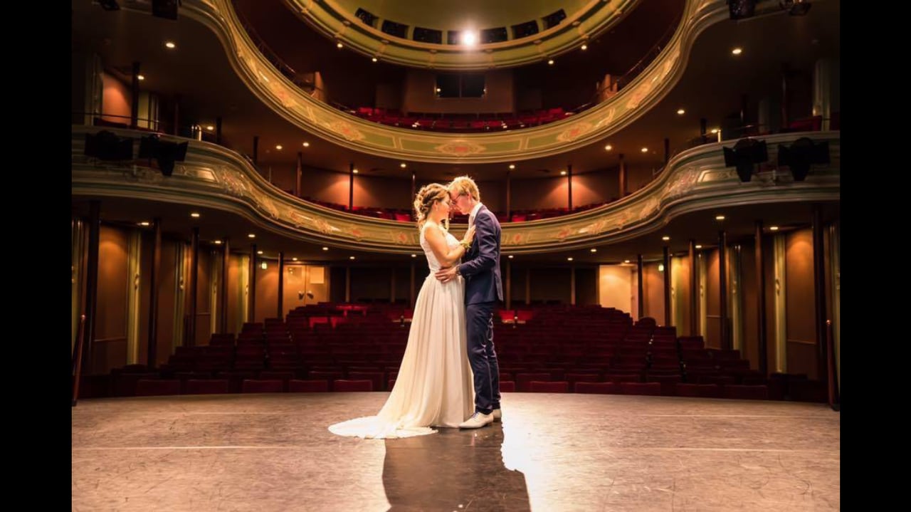 Trouwen in het theater