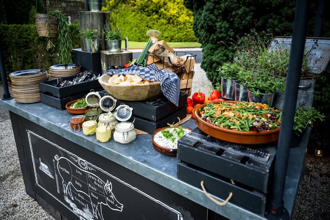 BBQ in de Kasteeltuin