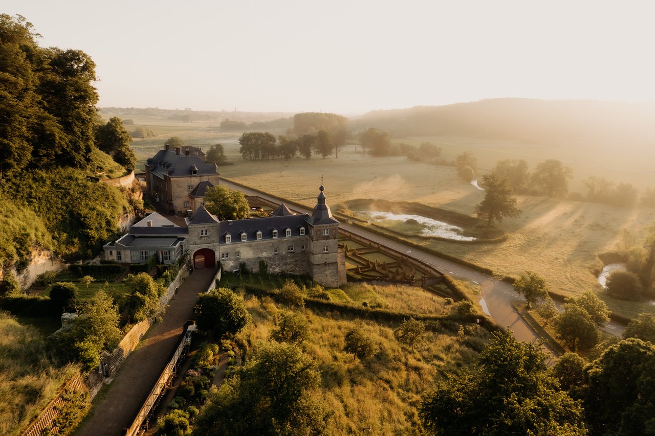 Uitzicht Château Neercanne