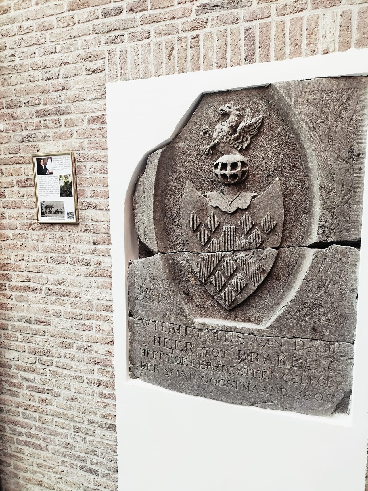 Historische wapen Landgoed Huis Brakel