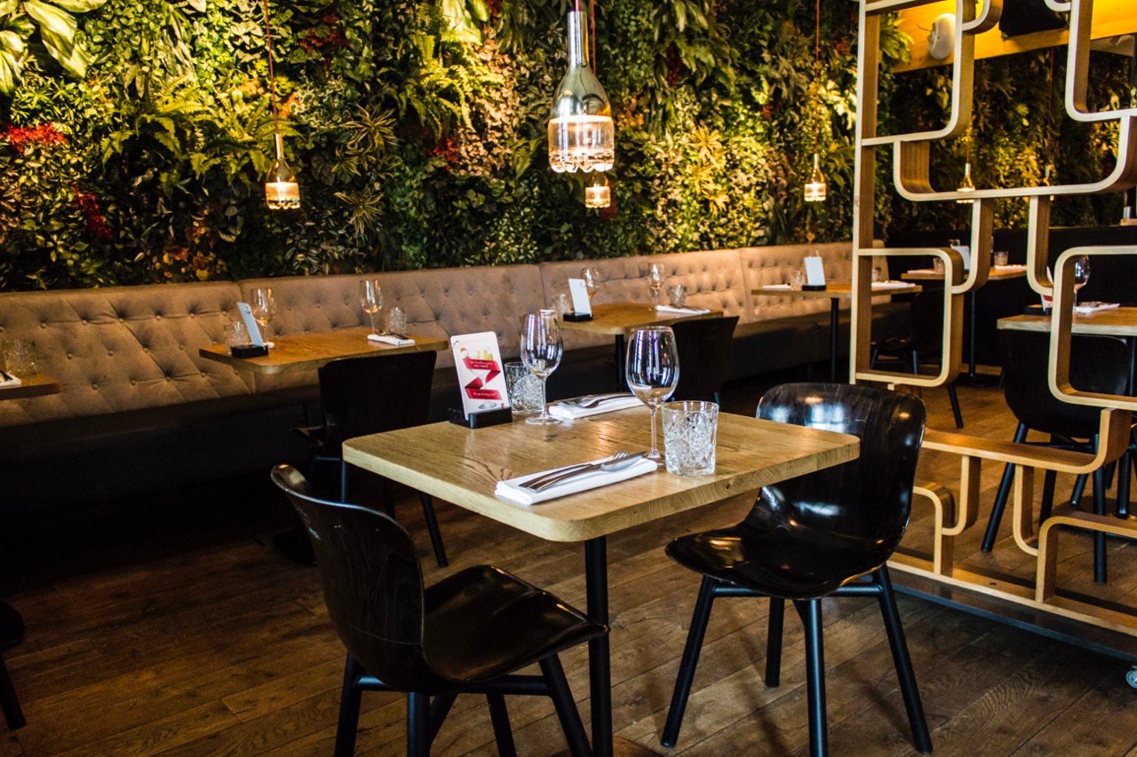 Diner opstelling bij Zoetelief