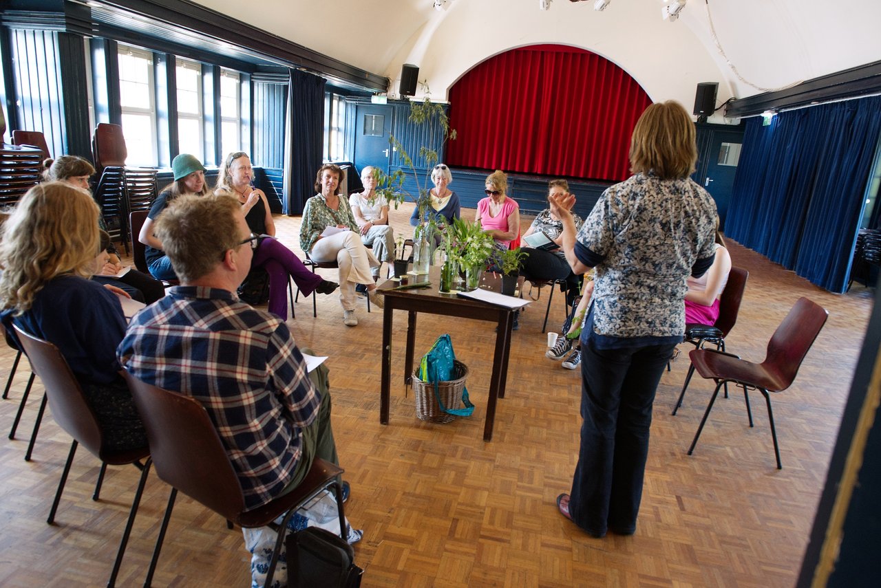 't Zonnehuis | workshop in de Blauwe Zaal