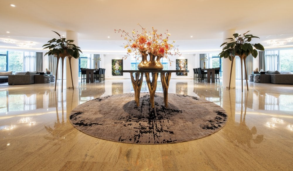 Bovenaanzicht Sanadome Hotel 