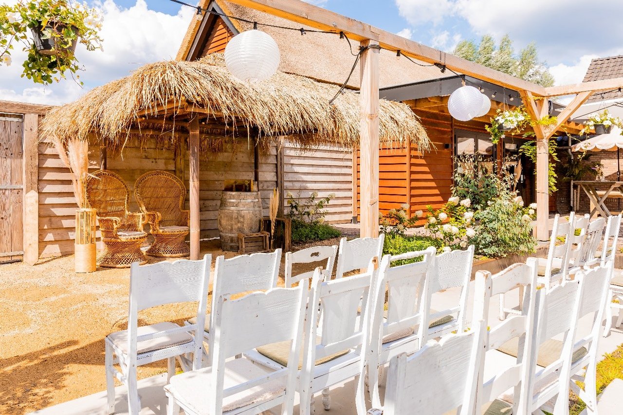 Tuin zand ceremonie