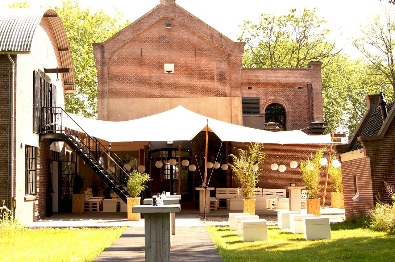 Deel van de tuin bij de Kruitfabriek 