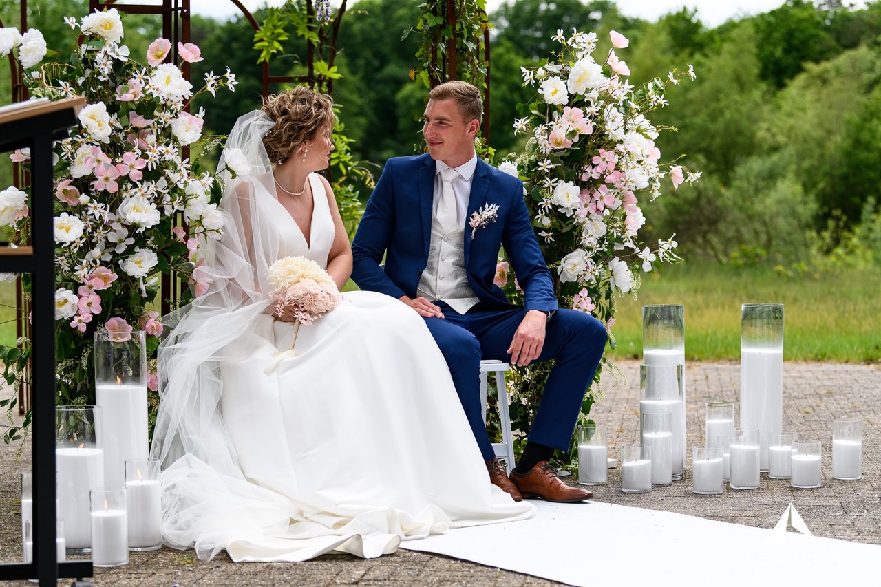 Ceremonie bij het prieel van Willibrordhaeghe  (1)