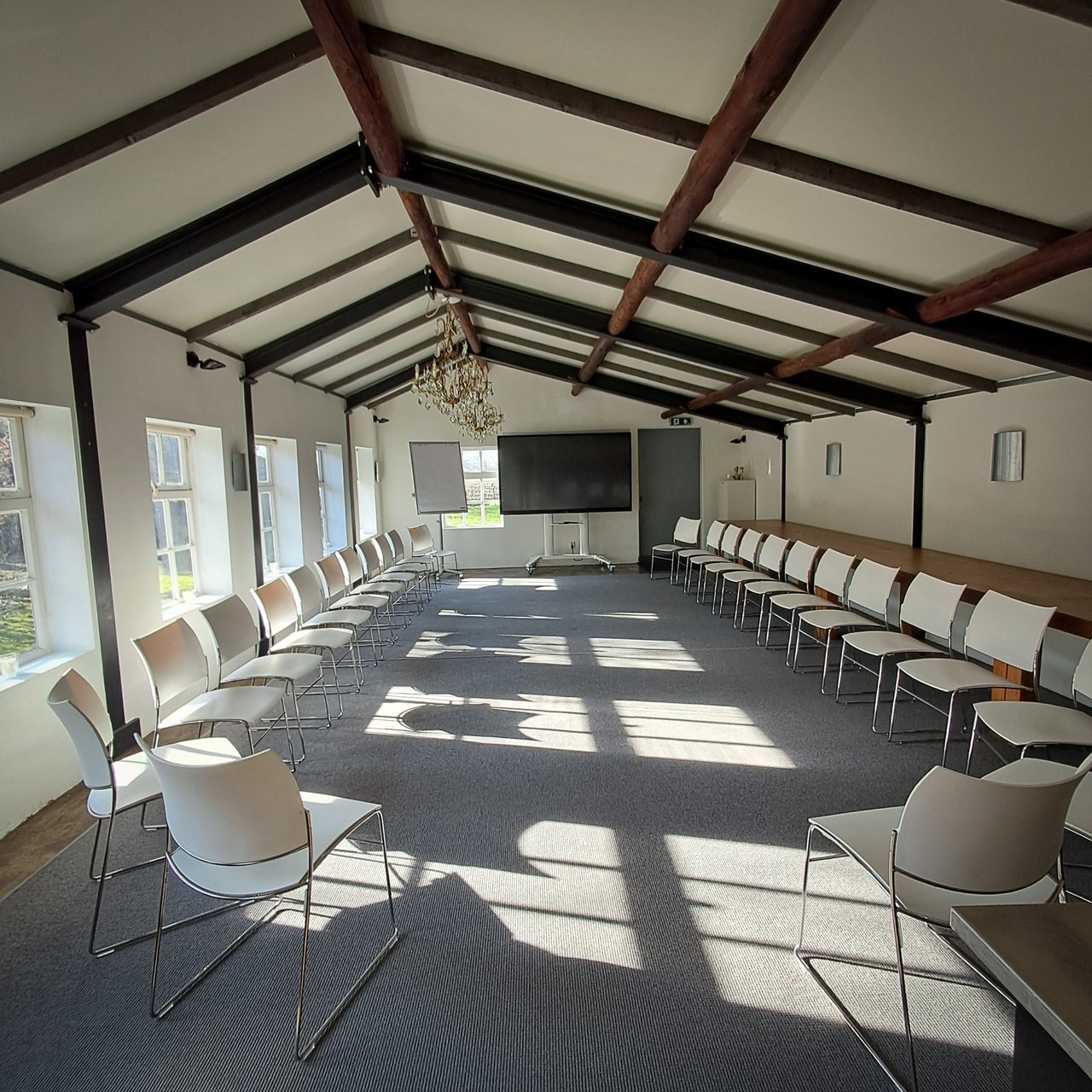 Palais des Poules met digibord