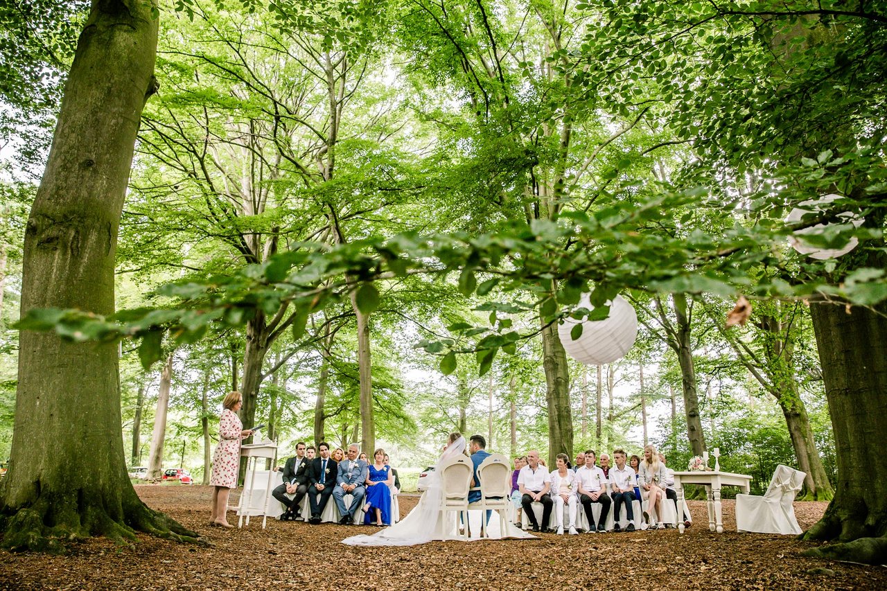 Trouwen in het bos - ceremonie 