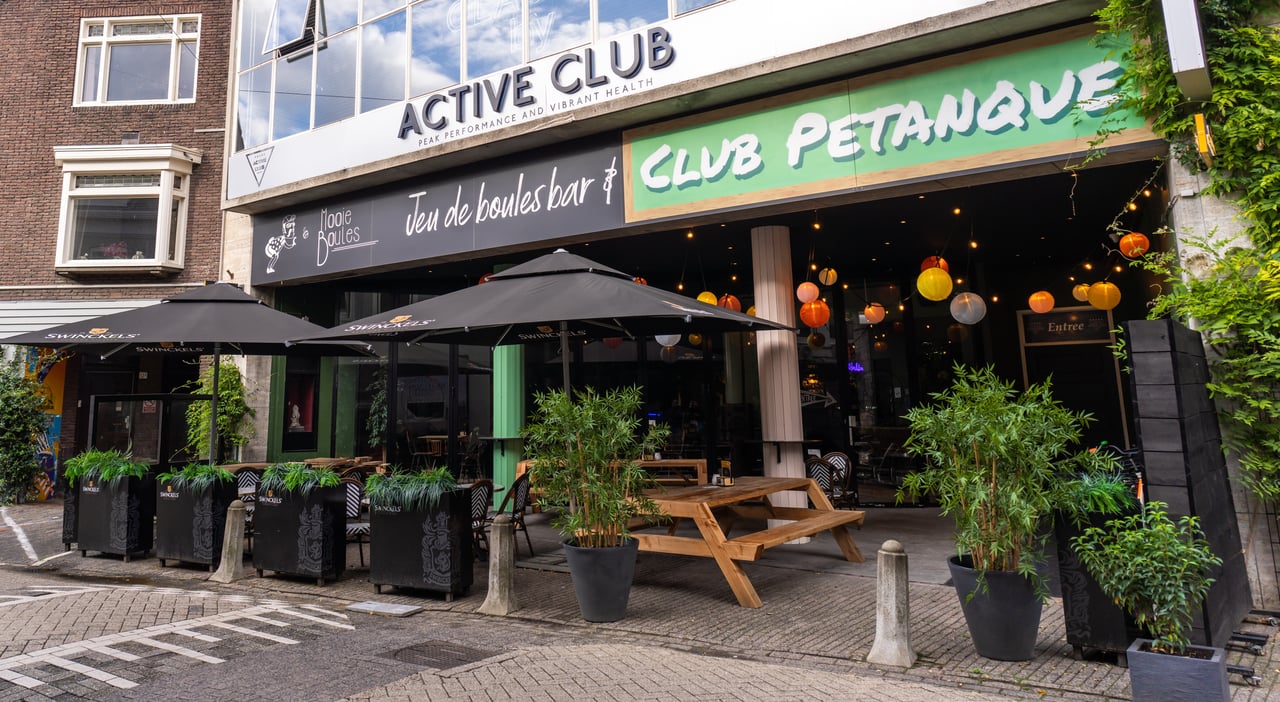 Terras van Mooie Boules aan de Kleine Berg