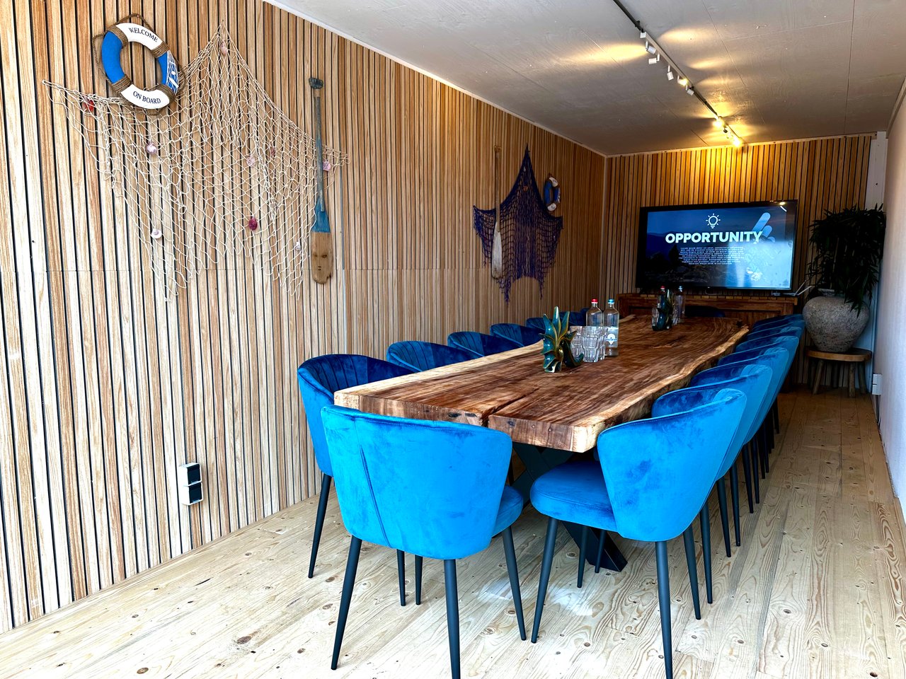 Vergaderruimte Sunshine strandrestaurant Atlantis Scheveningen
