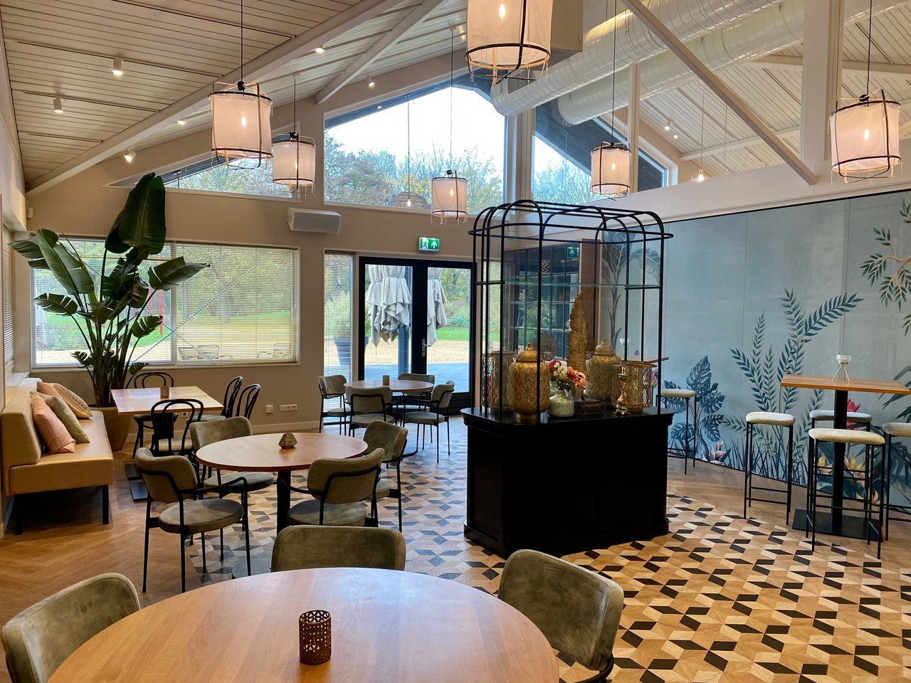 Salon diner/lunch opstelling