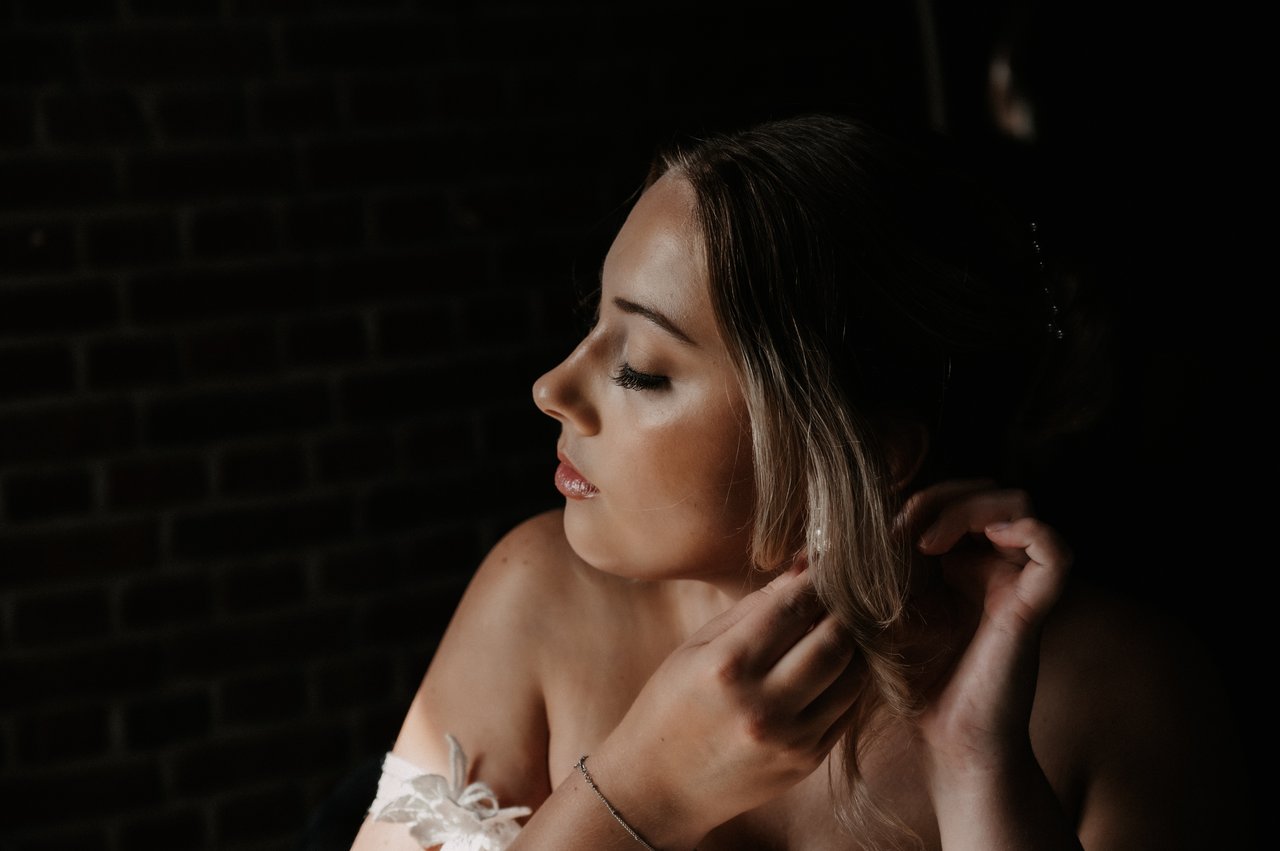 CLose-up fotoshoot op de tussenzolder 