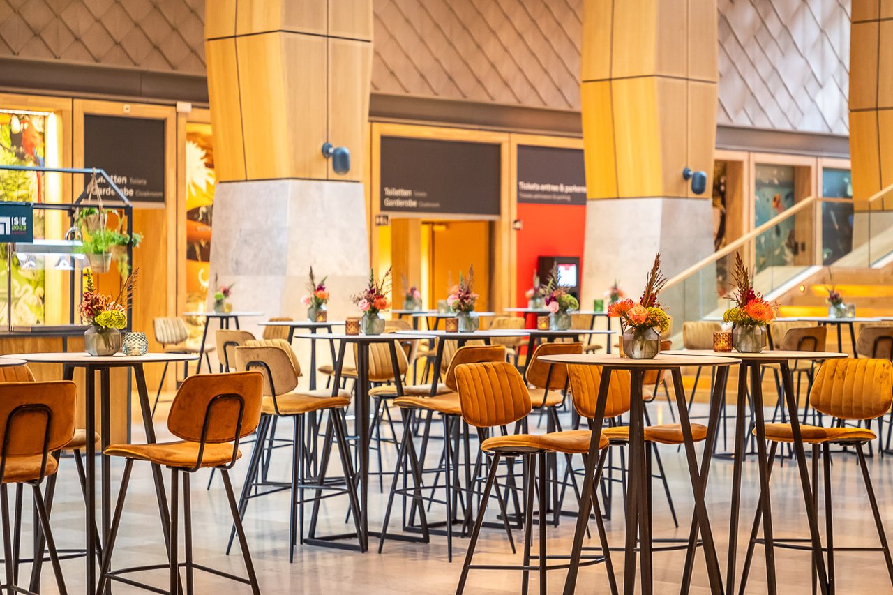 Atrium walking dinner opstelling 2