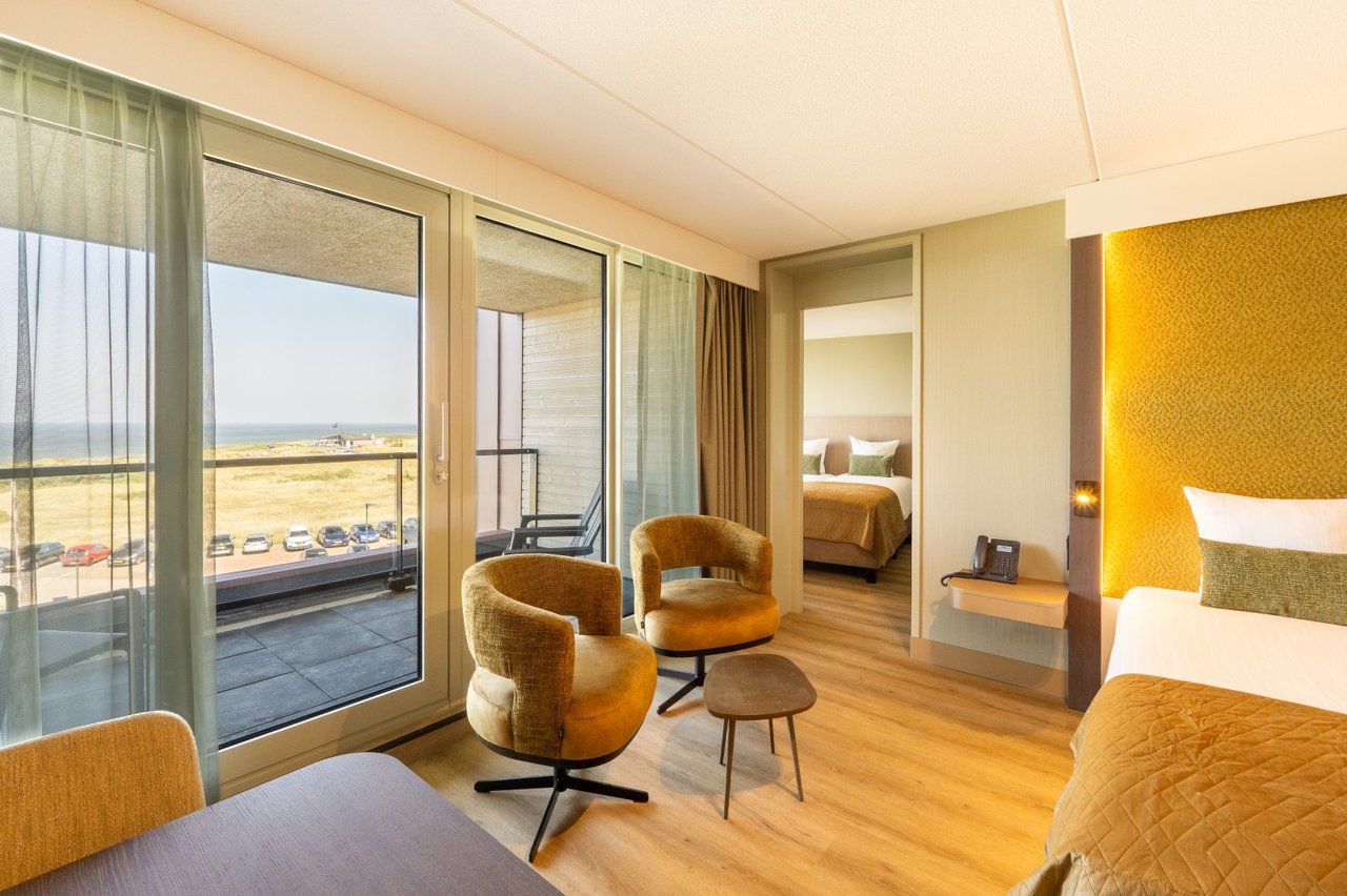 Familiekamer zeezicht