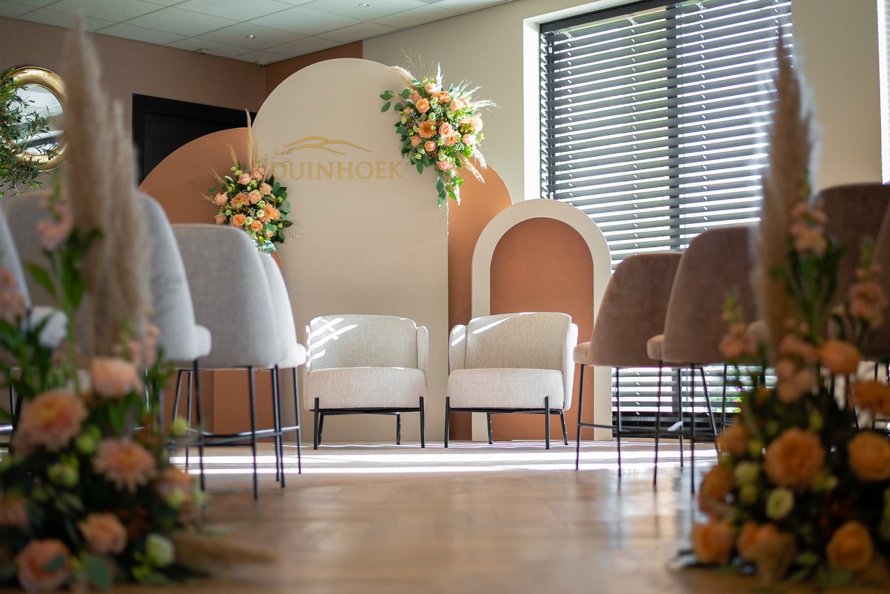Ceremonieopstelling Binnen