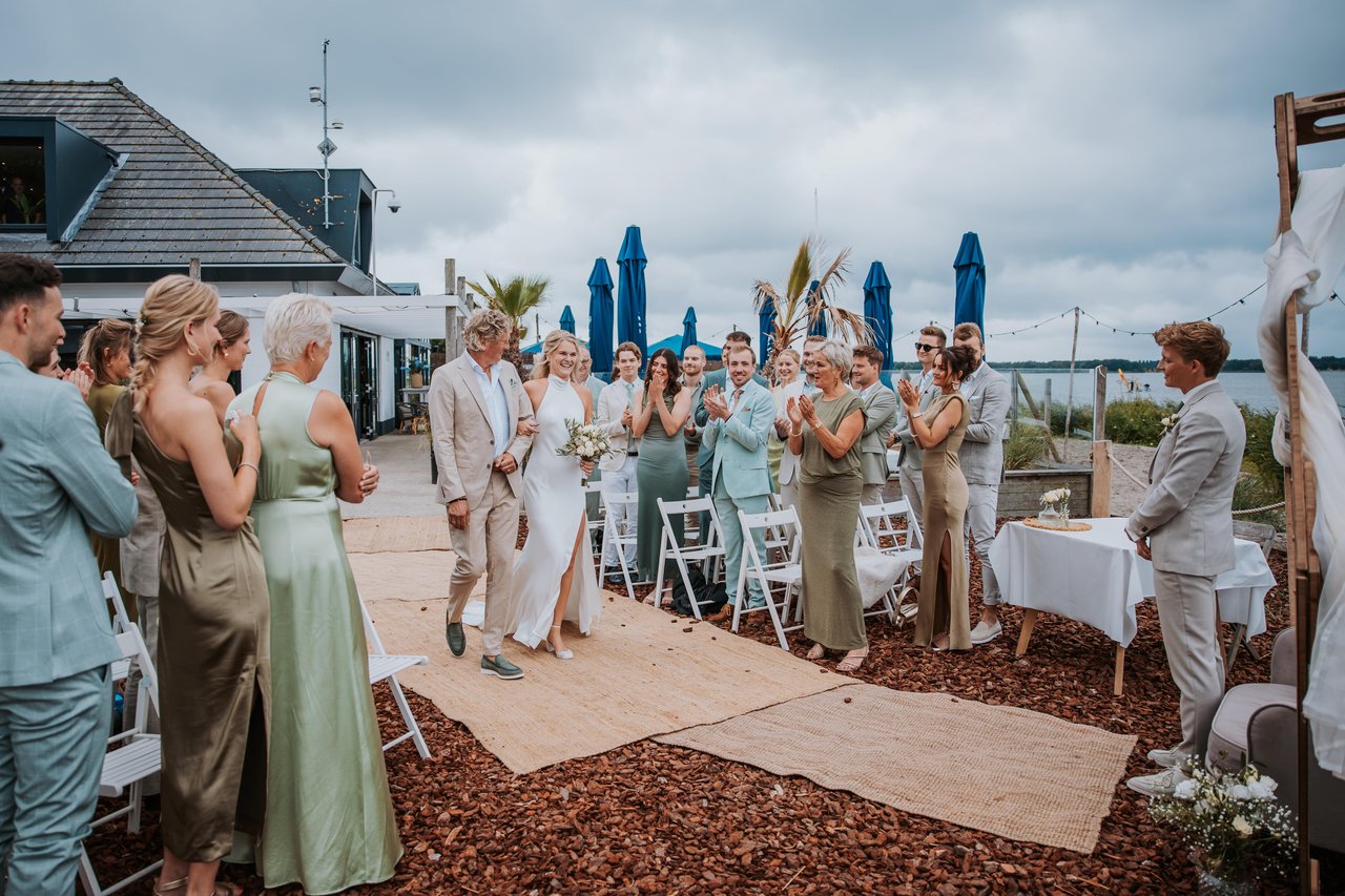 Trouwen bij Drift Beachclub