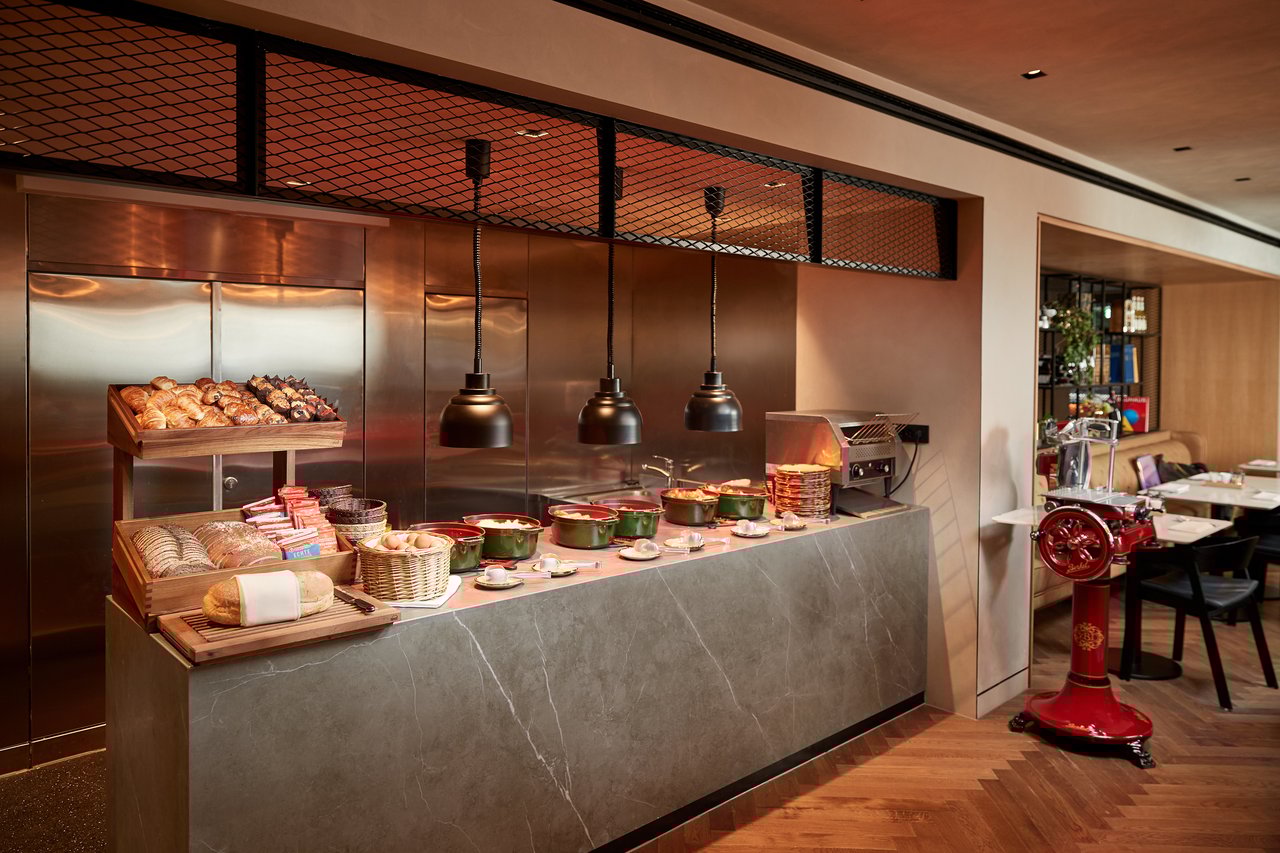 Event buffet set-up