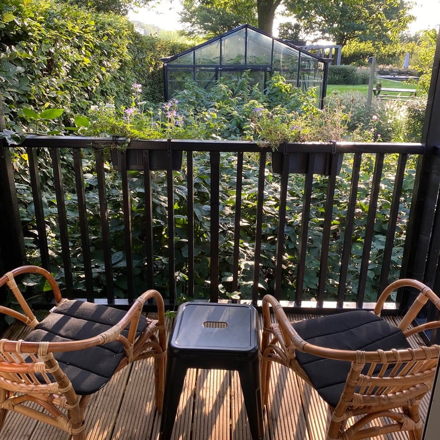 Terras bij PIT
